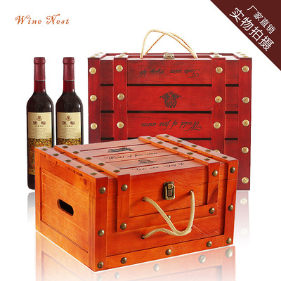 匠心独运，品味臻藏——淘宝木质红酒盒，让每一瓶红酒都成为艺术品